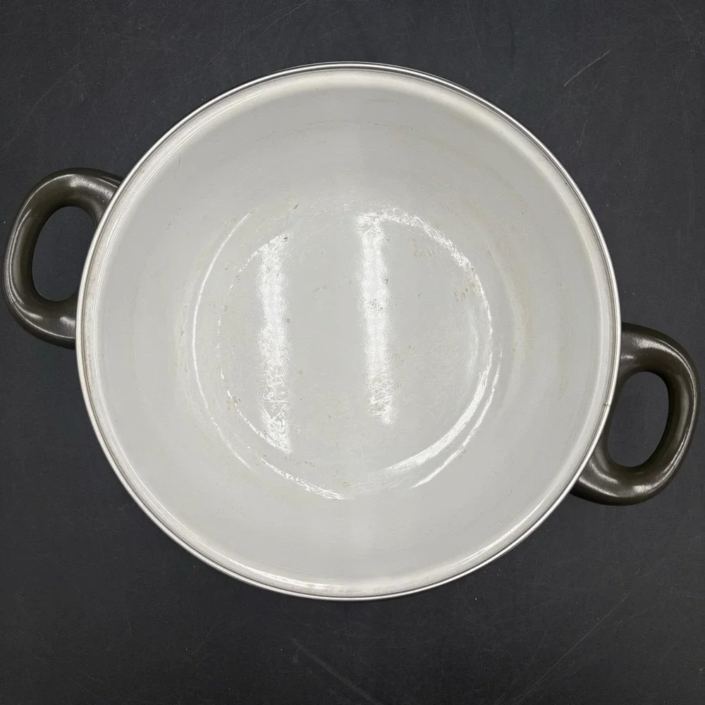 Southern Collection 7qt Stew Pot With Cover Porcelain On Steel Gourmet Pot
